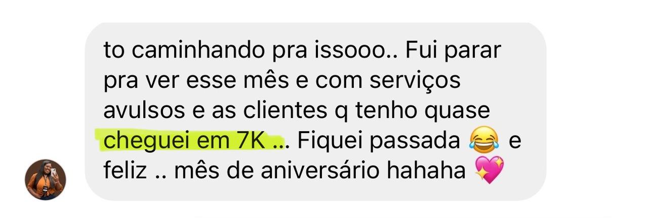 Depoimento social media